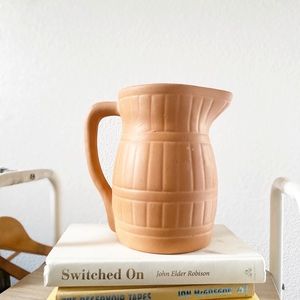 Vintage Style Terracotta Pitcher